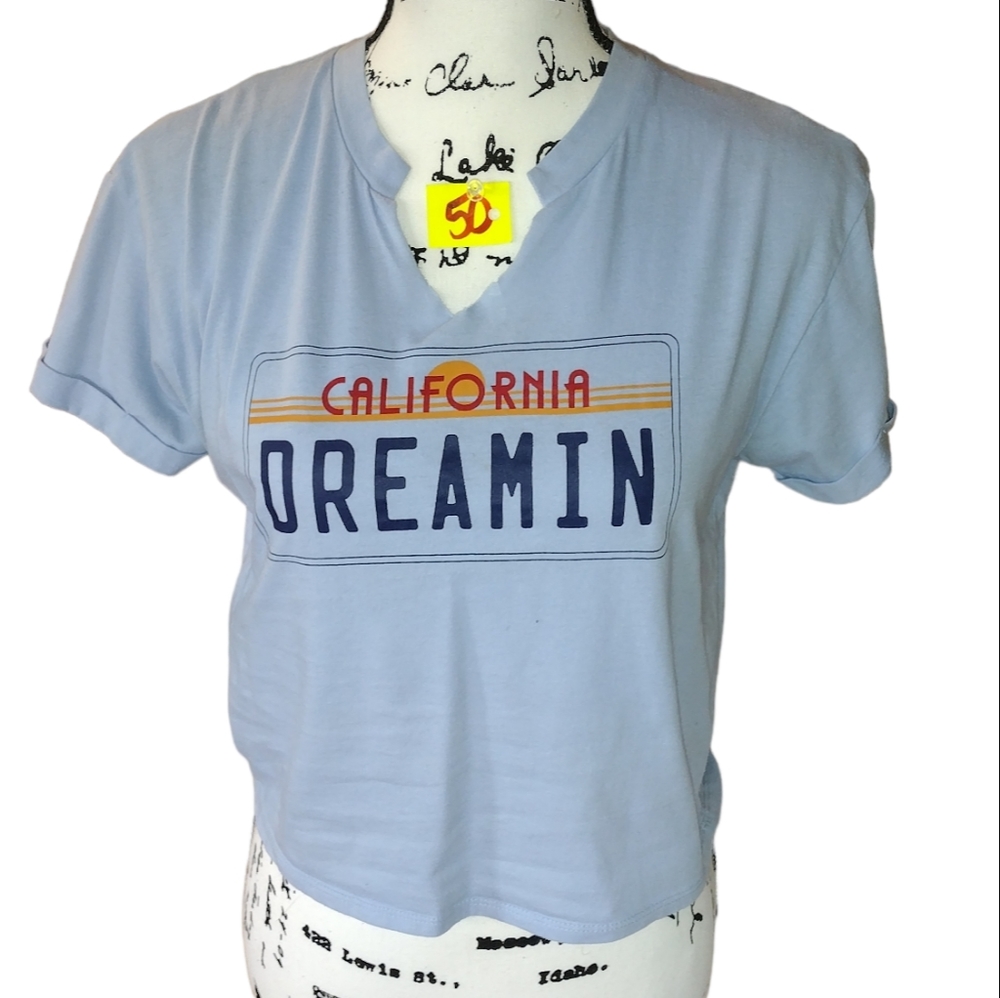 Youth in revolt California crop top